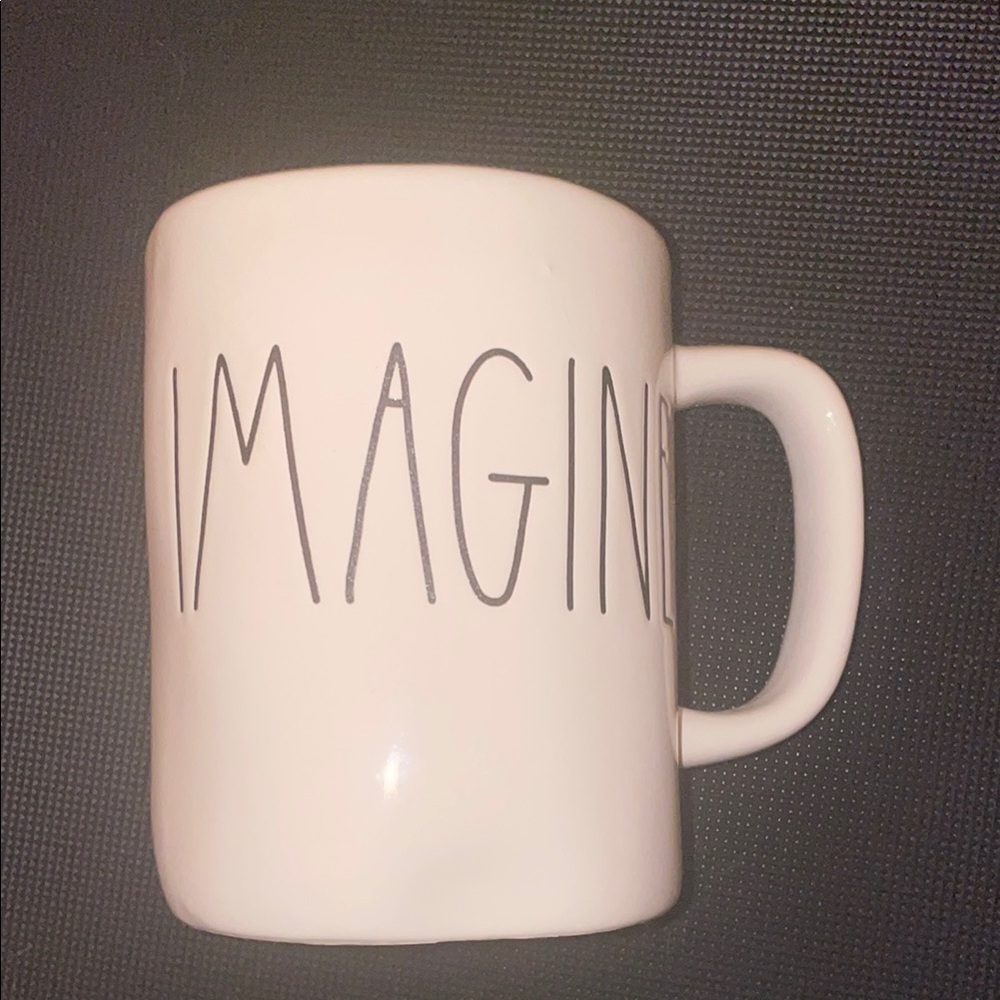 Rae Dunn White and Black Mug for Dining